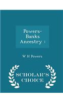 Powers-Banks Ancestry