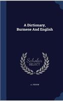 Dictionary, Burmese And English