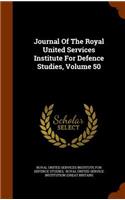 Journal of the Royal United Services Institute for Defence Studies, Volume 50