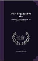 State Regulation of Vice