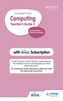 Cambridge Primary Computing Teacher's Guide Stage 2 with Boost Subscription: Hodder Education Group