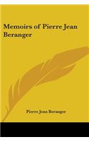 Memoirs of Pierre Jean Beranger