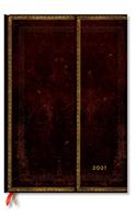 Paperblanks 2021 Black Moroccan Grande 12-Month