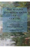 Maxims and Reflections of Goethe