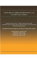 Fifth Circuit Labor and Employment Law Pattern Jury Charges