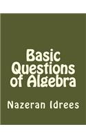 Basic Questions of Algebra