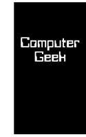 Computer Geek