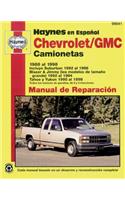 Chevrolet/GMC Camionetas 1988 Al 1998: Incluye Suburban 1992 Al 1998, Blazer & Jimmy (Los Modelos de Tamaño Grande) 1992