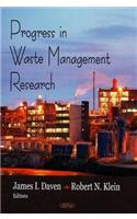 Progress in Waste Management Research