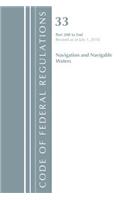 Code of Federal Regulations, Title 33 Navigation and Navigable Waters 200-End, Revised as of July 1, 2018: (Code of Federal Regulations, Title 33 Navigation and Navigable Waters)