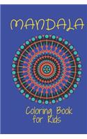 Mandala Coloring Book for Kids
