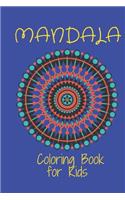 Mandala Coloring Book for Kids