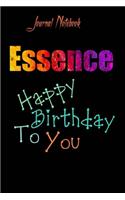 Essence: Happy Birthday To you Sheet 9x6 Inches 120 Pages with bleed - A Great Happy birthday Gift