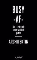 Notizbuch für Architekten / Architekt / Architektin