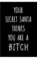 Your Secret Santa Thinks You Are A Bitch