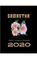 2020 Weekly & Monthly Planner