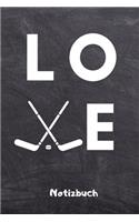 Loe Notizbuch: A5 Notizbuch PUNKTIERT Geschenk für Eishockeybuch - Eishockey Fans - Training - Geschenkidee - Wintersport - Schönes Buch - Journal - Kalender - Ter
