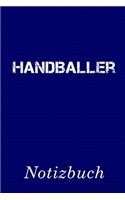 Handballer Notizbuch