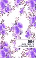 2020 Academic Planner for Elementary School Teachers
