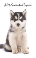 Je Me Souviendrai Toujours: Carnet de Mots de Passe - Husky de Sibérie Chien - 109 Pages - Pour 432 Entrées - Plus petit que le format A5 - Sans mots sur la couverture du livre