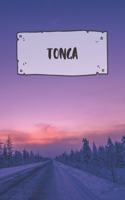 Tonga: Ruled Travel Diary Notebook or Journey Journal - Lined Trip Pocketbook for Men and Women with Lines