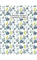 Monthly Budget Organizer & Planner