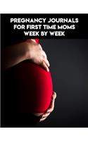 Pregnancy Journals For First Time Moms Week By Week: Pregnancy Planner and Organizer, Diary, notebook Mother and Child. 8.5x11 - 50 Pages