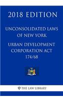 Unconsolidated Laws of New York - Urban Development Corporation Act 174/68 (2018 Edition)