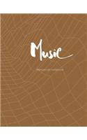 Music Manuscript Notebook: (3 Composer)