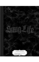 Snug Life Composition Notebook: College Ruled 93/4 X 71/2 100 Sheets 200 Pages for Writing