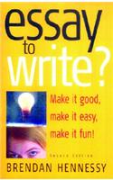 Essay to Write?