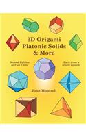 3D Origami Platonic Solids & More