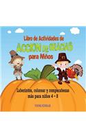 Libro de Actividades de Acción de Gracias para Niños