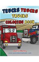 Trucks Trucks Trucks Coloring Book