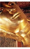 Golden Buddha Laying Down Journal: Take Notes, Write Down Memories in this 150 Page Lined Journal