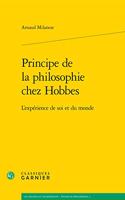 Principe de la Philosophie Chez Hobbes