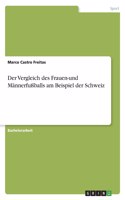 Vergleich des Frauen-und Männerfußballs am Beispiel der Schweiz
