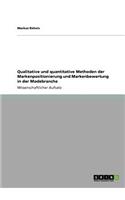 Qualitative und quantitative Methoden der Markenpositionierung und Markenbewertung in der Modebranche