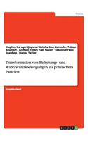 Transformation von Befreiungs- und Widerstandsbewegungen zu politischen Parteien