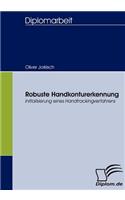 Robuste Handkonturerkennung: Initialisierung eines Handtrackingverfahrens