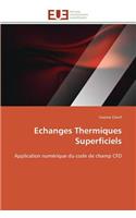Echanges thermiques superficiels