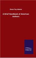 Brief Handbook of American Authors