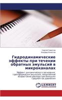 Gidrodinamicheskie Effekty Pri Techenii Obratnykh Emul'siy V Mikrokanalakh: (Russian)