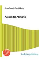 Alexander Altmann: (English)
