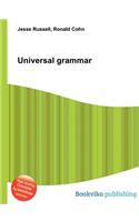 Universal Grammar