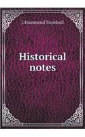 Historical notes: (English)