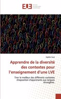 Apprendre de la diversité des contextes pour l'enseignement d'une LVE