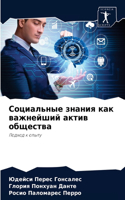 Социальные знания как важнейший актив общ