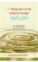 50 Things You Can Do Today to Manage Back Pain