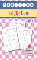 Addition With In 10 Grade 1-2